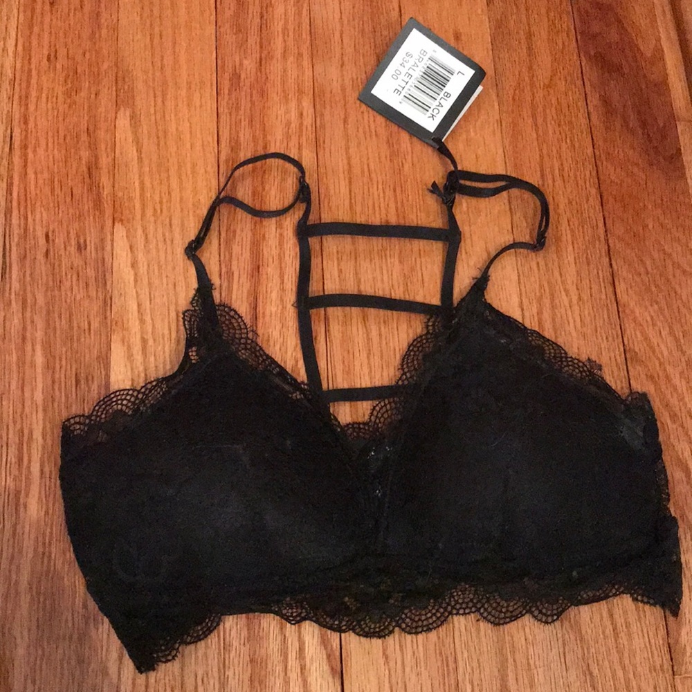 NWT Black Bralette
